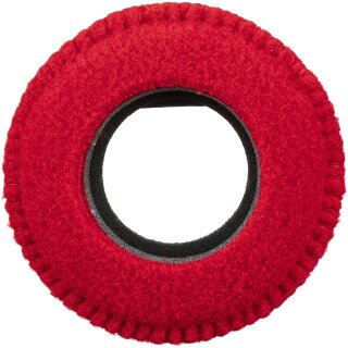 Bluestar Eyecushion made of fleece round, ultra small Red