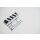 Filmsticks Clapperboards - Premium Quality Clapperboard Kits TINY - 15cm UK/EU Layout