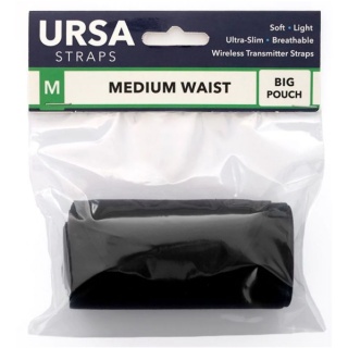 Ursa Waist Strap Mittel / SCHWARZ / 100cm Große Tasche