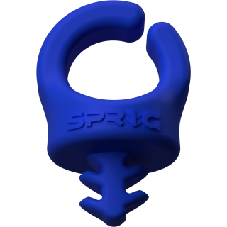 Sprig Cable Clips 6-pack Blue