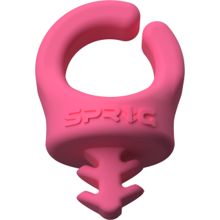 Sprig Cable Clips 6-pack Pink