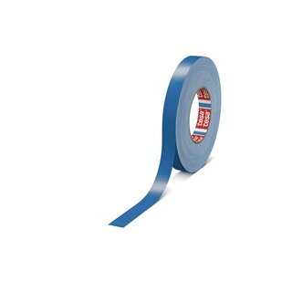 Tesa 04651 - Gewebeklebeband Blau 19mm x 25m