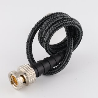 6G-SDI BNC Cable FLEX 30cm straight/straight Grau