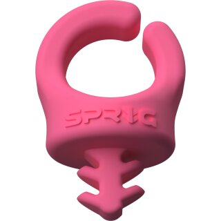 Sprig Flexible Kabelclips 3er Pack Groß Pink