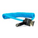 Kondor Blue Coiled Micro HDMI to Full HDMI (12-24)
