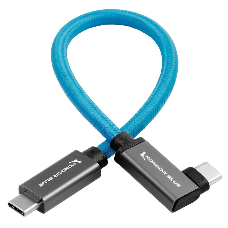 mister temperamentet Rang at styre Kondor Blue USB C to USB C High Speed Cable for Samsung T5 T7 SSD - R