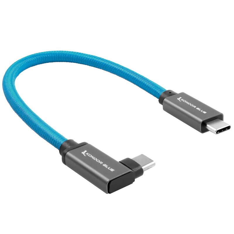 mister temperamentet Rang at styre Kondor Blue USB C to USB C High Speed Cable for Samsung T5 T7 SSD - R