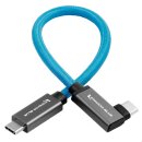 Kondor Blue USB C to USB C High Speed Cable for Samsung...