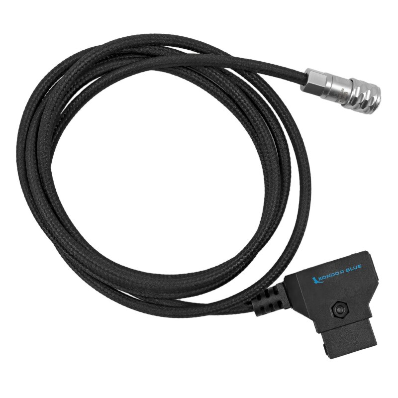 Kondor Blue 4 FT D-Tap to BMPCC 4K/6K Power Cable for Blackmagic Pock