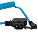 Kondor Blue D-Tap to DC Right Angle Coiled Cable (5.5 x...