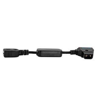 Kondor Blue D-Tap to 5V USB Converter Short Cable for Anton Bauer Gold Mount/Sony V-Mount Camera Battery