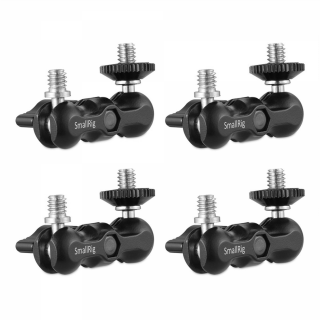 SMALLRIG Universal Magic Arm with Ball Head, Pack of 4
