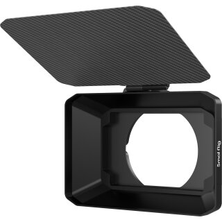 SMALLRIG 2660 Lightweight matte box up to 114 mm with 2x 4x4" or 4x5.65" filter insert and top flag