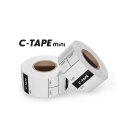 C-Tape mini, 25mm x 5m, ca. 80 Reel Tags Weiß