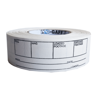 Mag Tape 2x55yds White Cloth Tape for analog Film