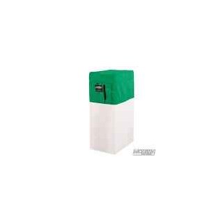 Vertical Apple Box Seat Cover with Pocket - Chroma Green