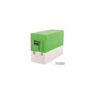 Horizontal Apple Box Seat Cover with Pocket - Digital Green