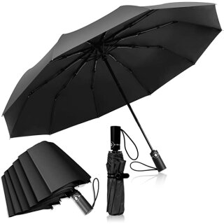 Adoric Umbrella Stormproof Pocket Umbrella Quick Drying Golf Umbrella with Dry Bag Protects Against Rain and Sun