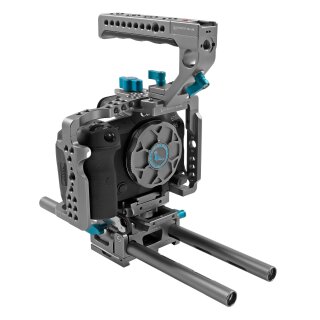 Kondor Blue Canon R5 Arca Base Rig (R5/R6/R) (Space Gray)