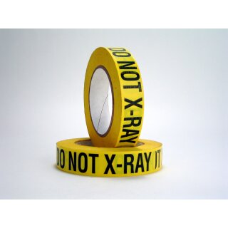 DO NOT X-RAY Tape - Black and Yellow 1x55"