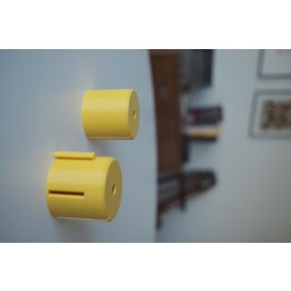 VINZIE Tape Dispenser / Container for Focus- Markers Dylan Stoel (yellow)