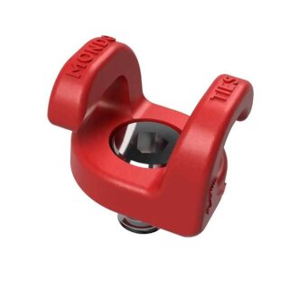 Mondo Ties Cable Management Clips for Cameras(1/4"-20)- Red (10 packs)