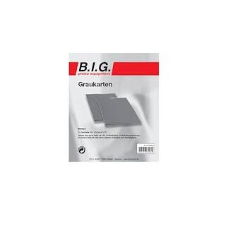 B.I.G. Gray cards 10 Pack 12,5cm (4"x 5")