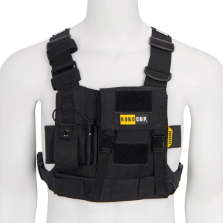 RoboCup Chest Harness Vest Organizer with Silent Storage Pocket