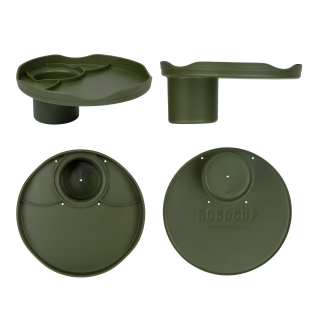 RoboCup Plate Olive Green