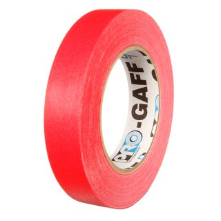 ProGaff Tape - Gewebeklebeband Rot 24mm x 22,86m