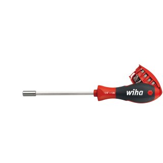 Wiha- Magazine bit holder, magnetic, 1/4". SB 3809 01-01.