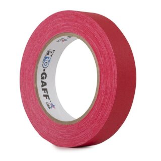 ProGaff Tape - Gewebeklebeband Rot 19mm x 50m