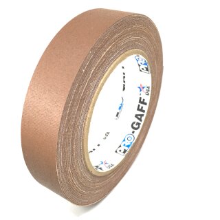 ProGaff Tape - Gewebeklebeband Braun 24mm x 22,86m