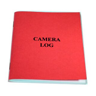 Camera Log Book Red