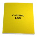 Camera Log Book yellow