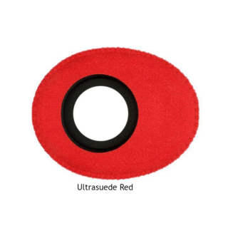 Bluestar Eyecushion made of microfiber oval, small Red