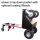 Mag Junior Vertical Cart (Modified) with 8" Wheel Conversion Kit, Vertical Handles