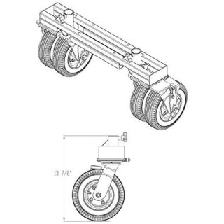 MagLiner Mag 8 Doppelrad-Umrüstsatz (Standard)