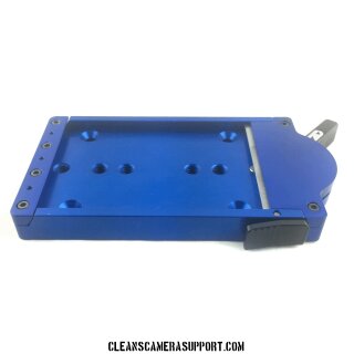 Cleans Camera Support Quick Release Base-Blue