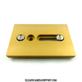 Cleans Camera Support Touch & Go Plate-Gold
