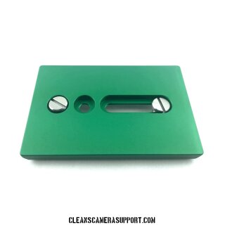 Cleans Camera Support Touch & Go Plate-Green