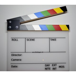 Filmklappe Klassisch, color 28 x 23,5 cm