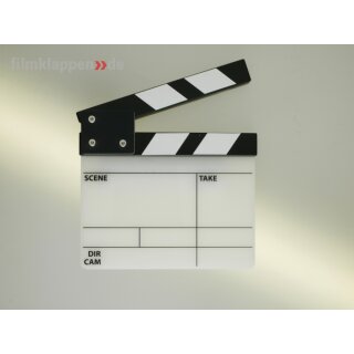 Filmklappe Mini s/w 12 x 13 cm
