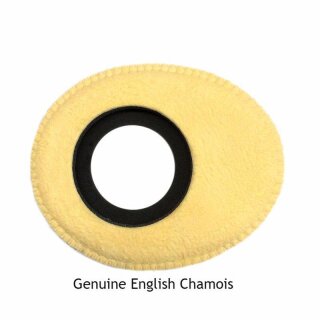 Bluestar Eyecushion made of Chamois oval, large