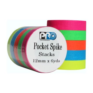 ProGaff Pocket Spike Stack Neon 12mm x 5,4m (5 Farben)