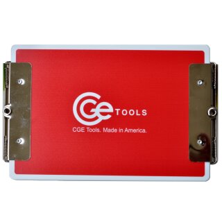 CGE Tools DoubleClip Clipboard Red