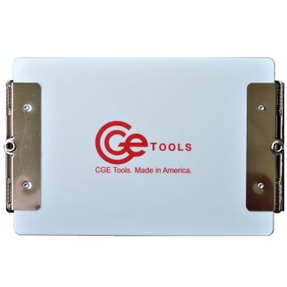 CGE Tools DoubleClip Clipboard White
