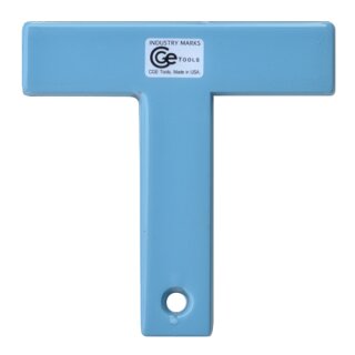 CGE Tools Industry Mark T Light Blue
