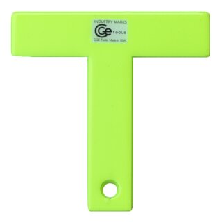 CGE Tools Industry Mark T Fluorescent Yellow