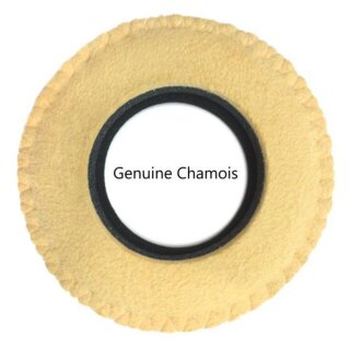 Bluestar Eyecushion made of Chamois round, extralarge